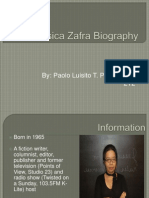 Jessica Zafra Biography