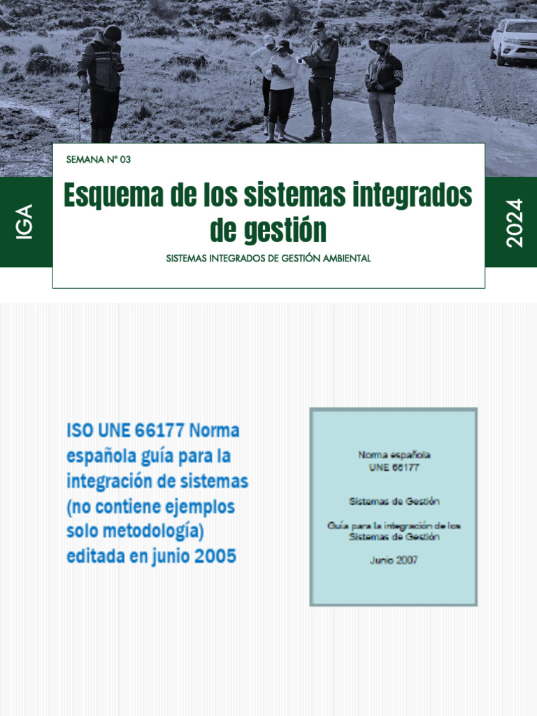 Guía UNE 66177: Integración de Sistemas | PDF | Planificación | Business