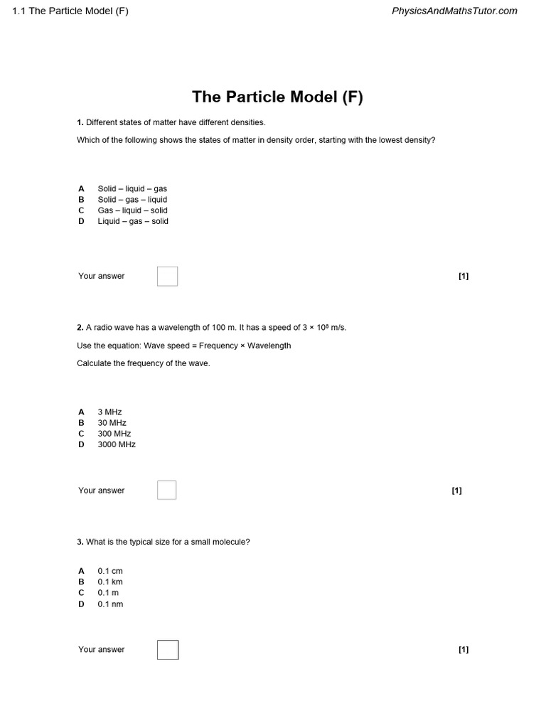 Atomic Structure and Density Concepts | PDF | Atomic Nucleus | Atoms