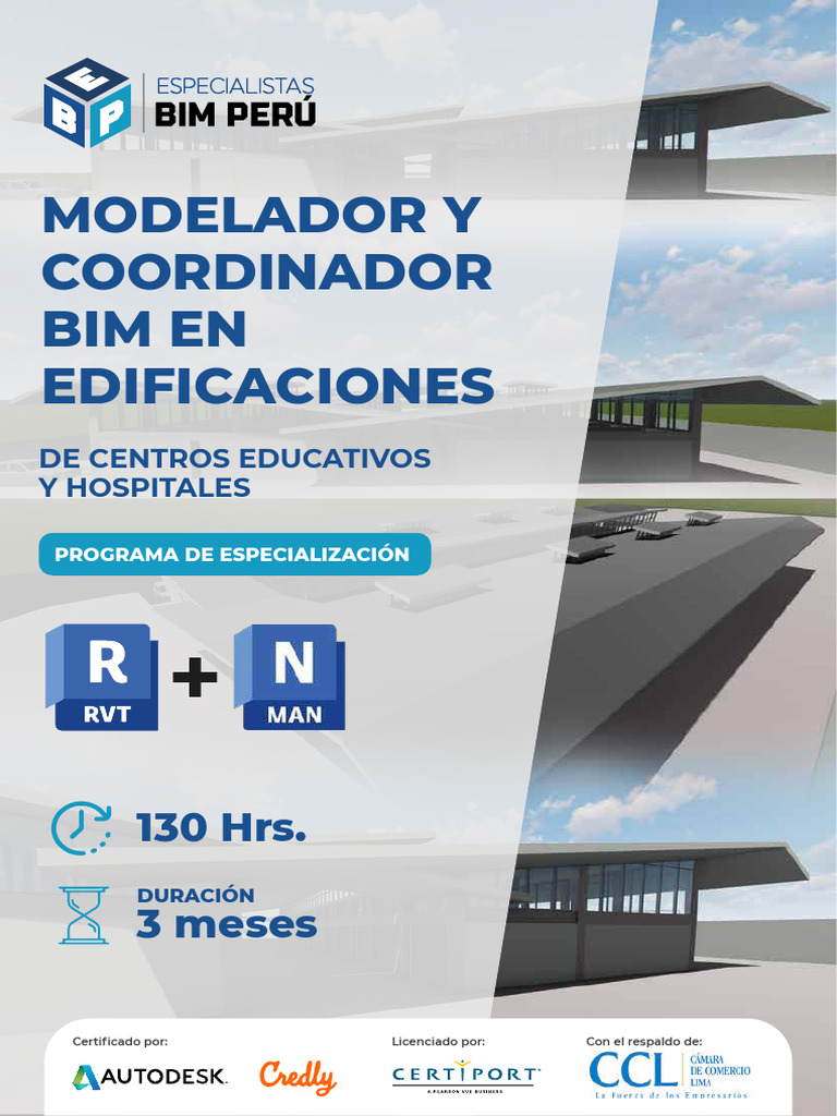 Especialización BIM en Edificaciones | PDF | Autodesk Revit | Diseño