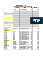 Pierburg MP Price List for Automotive Parts