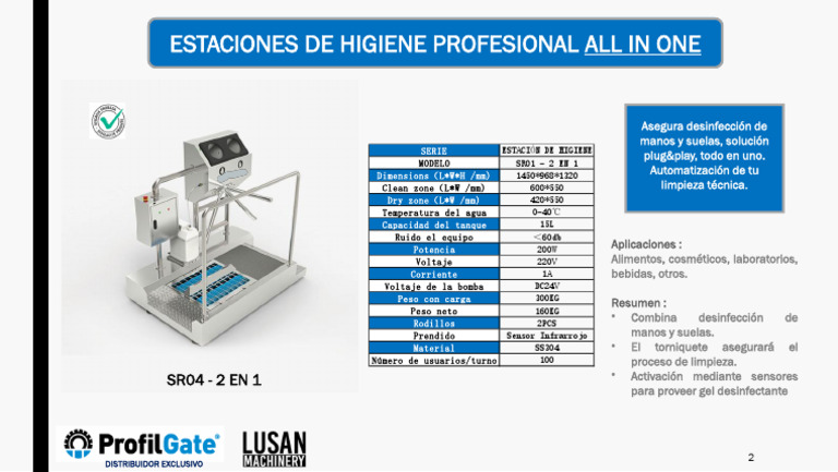 Lusan Machinery - SR04 | PDF