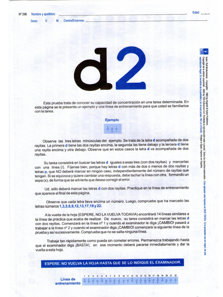 D2 Planilla | PDF