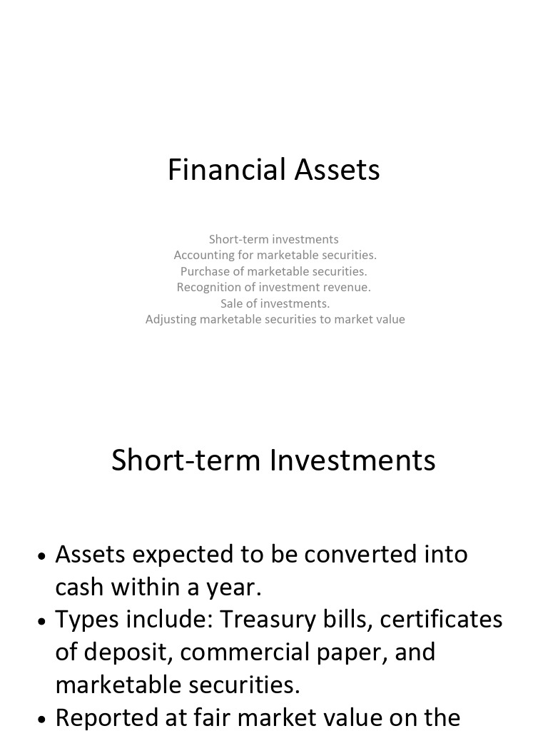 2 FA (Short Term Investments... ) .PPTX - 20250511 - 221459 - 0000 | PDF