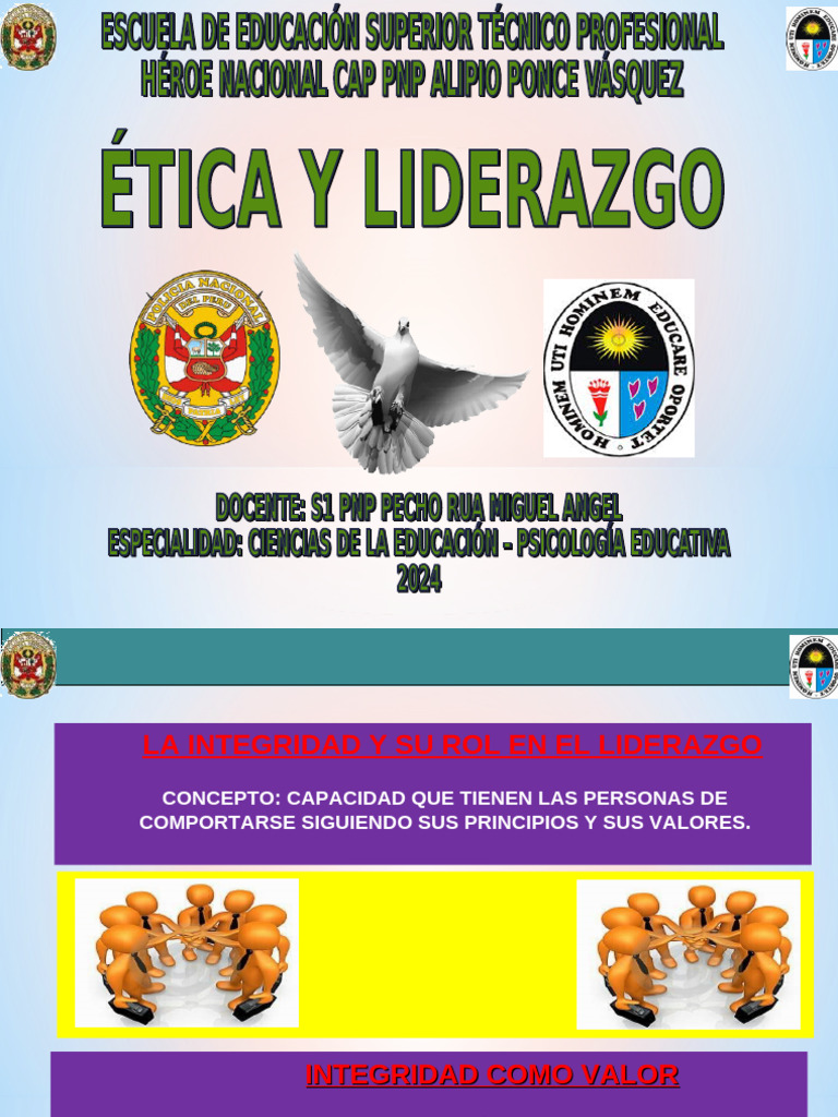 Etica y Liderazgo (Segunda Clase).Ppt [Autoguardado] (1) | PDF
