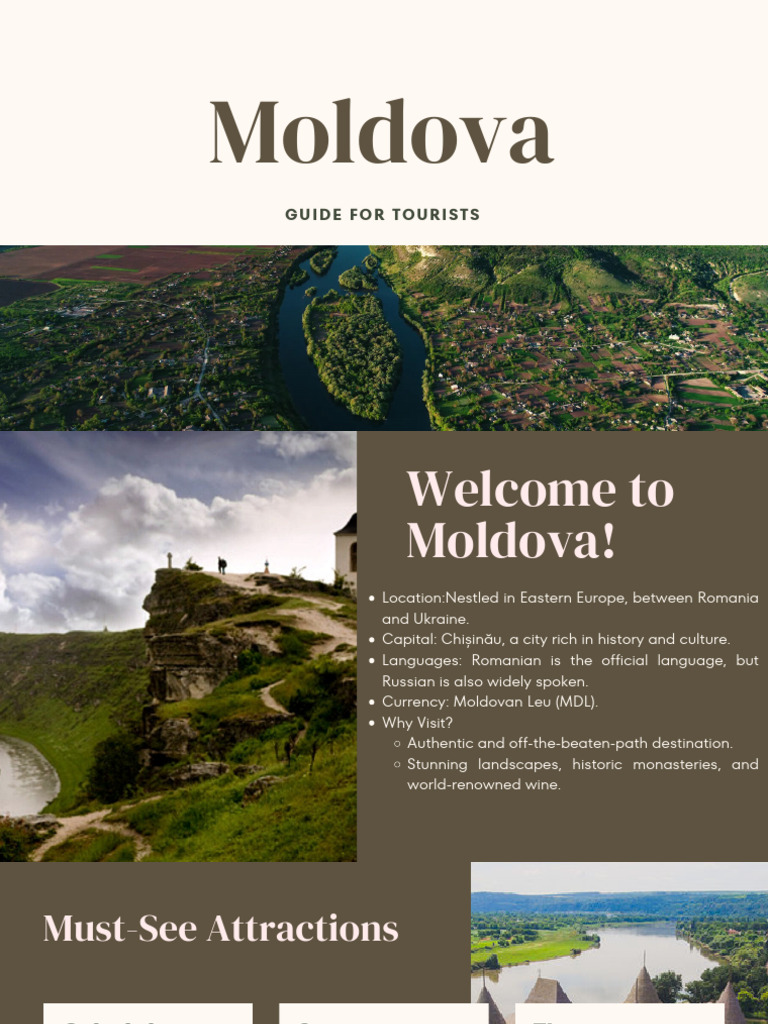Discover Moldova: A Tourist's Guide | PDF