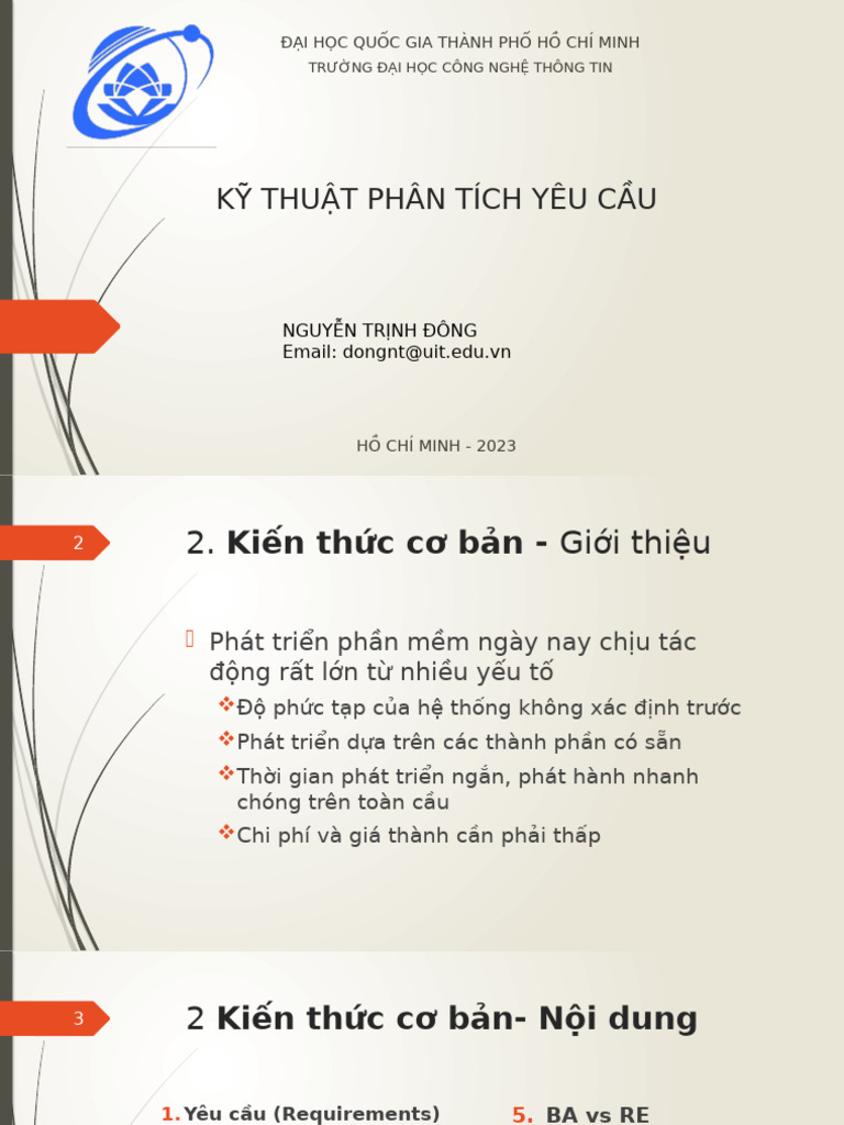 Chương 2 - Các kiến thức cơ bản | PDF
