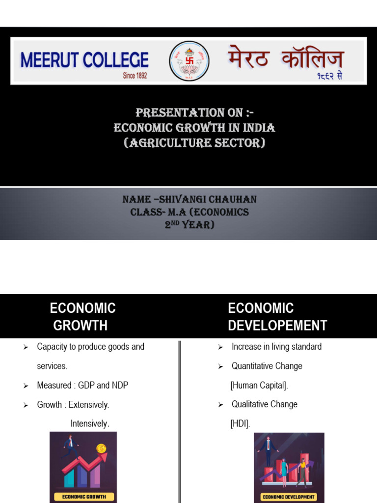 Growth | PDF | Agriculture | Economies