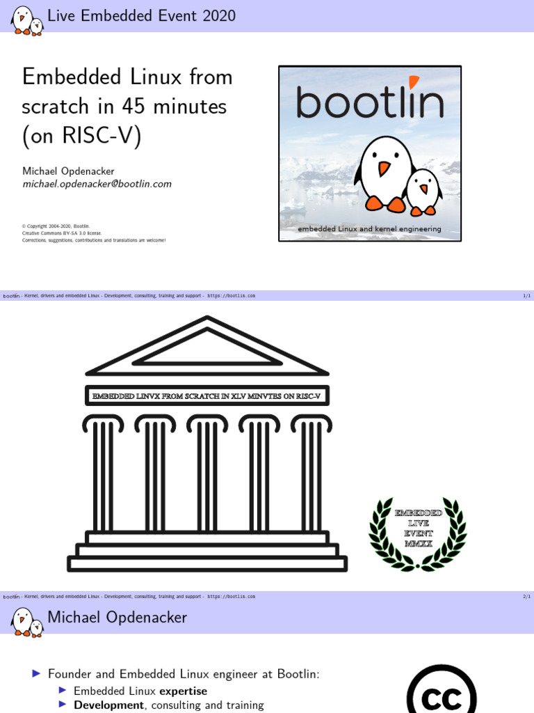Embedded linux from scratch in 45 minutes on risc v pdf linux