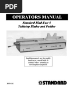Download Bindfast5 Op Standard Binder by Mariusz Radecki SN86222660 doc pdf