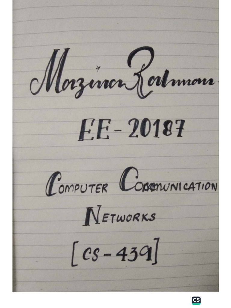 Computer Communication Networks | PDF