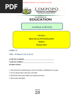 NS June Test Grade 9 2023 | PDF | Chemical Reactions | Chemical Substances