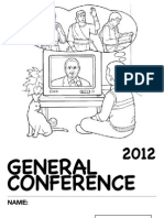 2012 General Conference Packet For Nursery