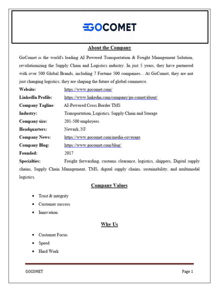 Gocomet New02 - 05 - 2025 - 01 - 05 - 27 - 736712957 | PDF | Logistics ...