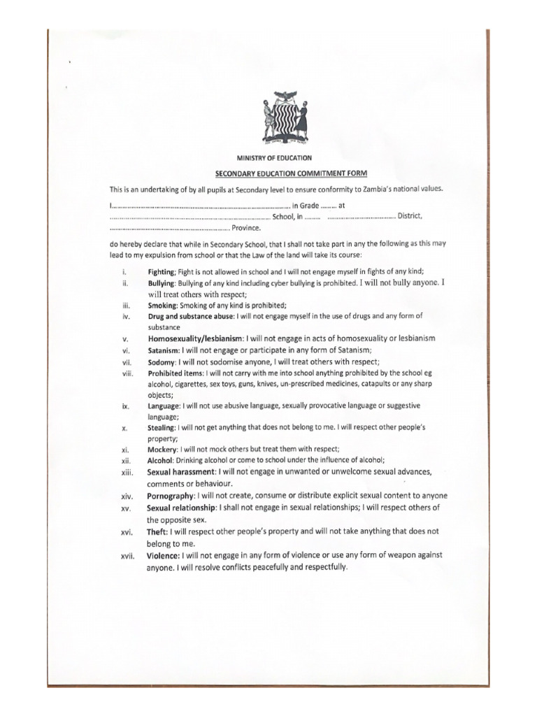 Ministry of Education | PDF