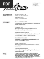 Download tom gran cv by Tom Gran SN86225411 doc pdf