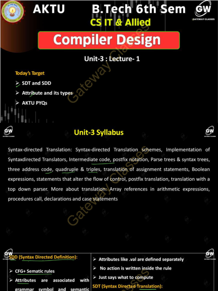 CD U 3 Combined Notes | PDF