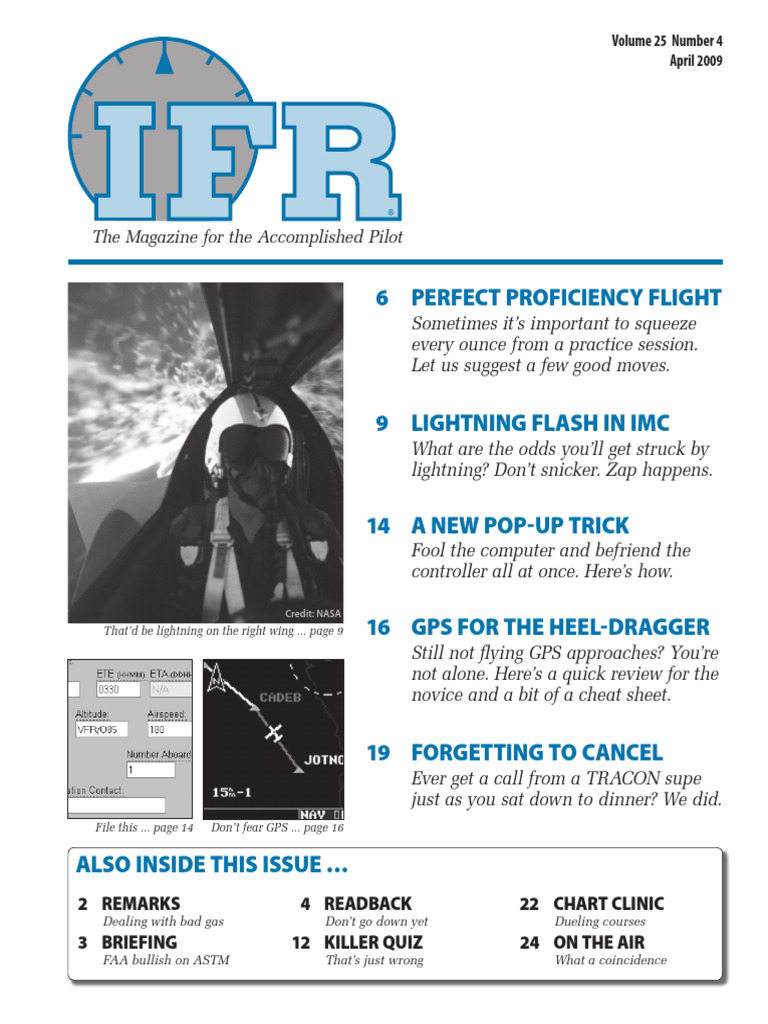 Enhancing IFR Proficiency Skills | PDF | Instrument Flight Rules | Aviation