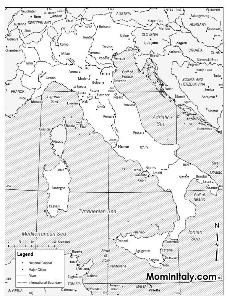 Mapa turístico de Italia y ciudades | PDF | Asociación de clubes de ...