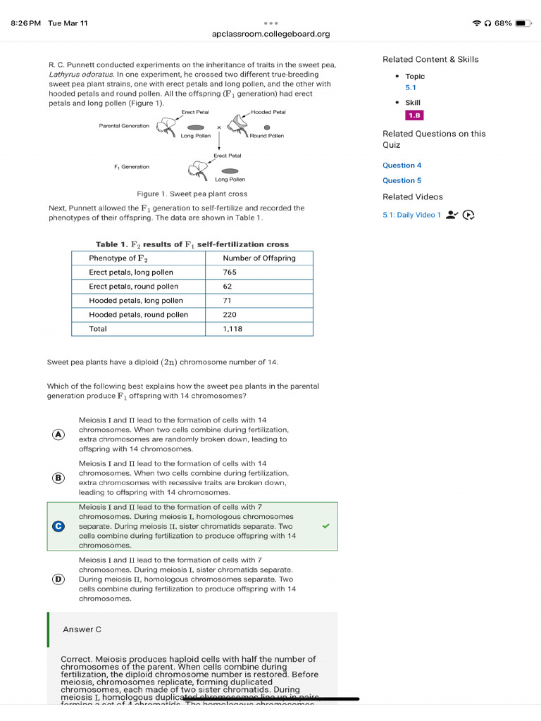 AP Bio Collegeboard | PDF