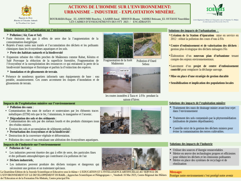 Impact de l'Homme sur l'Environnement | PDF | la pollution | Sol ...