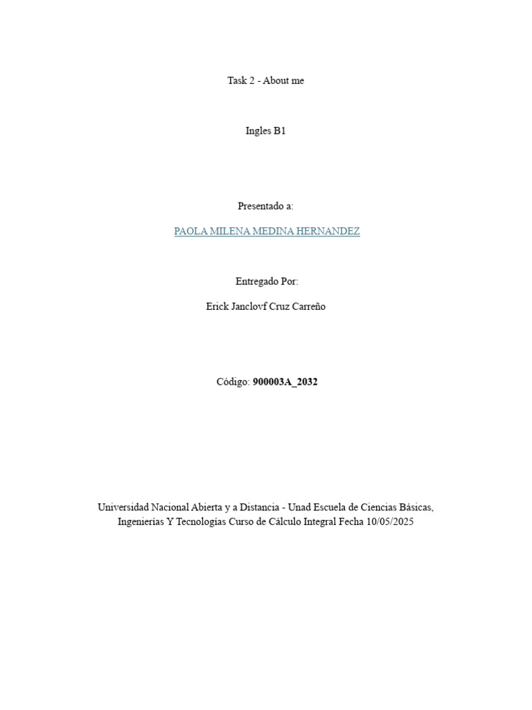 English Task 2 Erick Cruz | PDF | Environment | Economy And The Environment