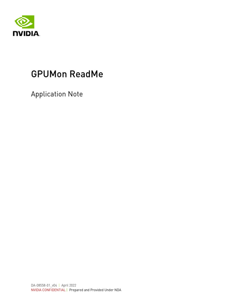 GPUMon Utility Overview and Features | PDF | Graphics Processing Unit ...