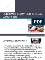 Consumer Behaviour in Retail
