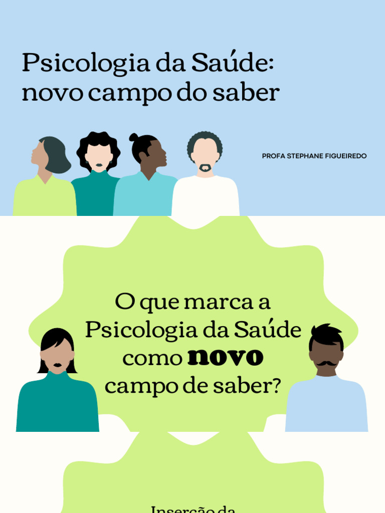Psicologia da Saúde: Novo Campo de Saber | PDF | Psicologia ...