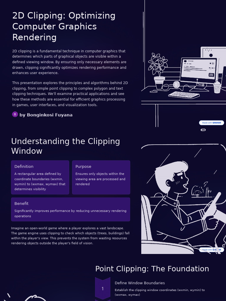 2D Clipping Optimizing Computer Graphics Rendering | PDF | Rendering ...