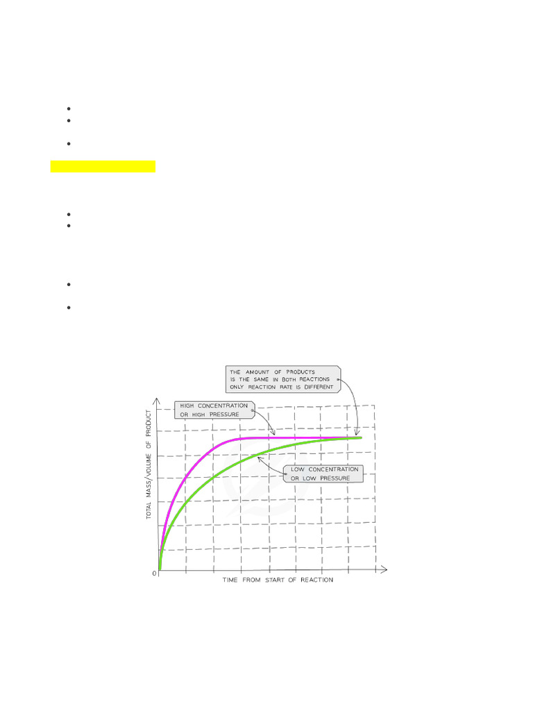 Factors Influencing Reaction Rates | PDF | Reaction Rate | Chemical ...