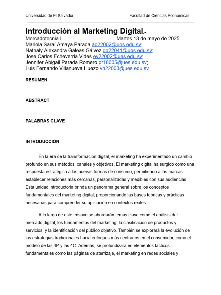 Introducción al Marketing Digital | PDF | Marketing | Marketing de ...