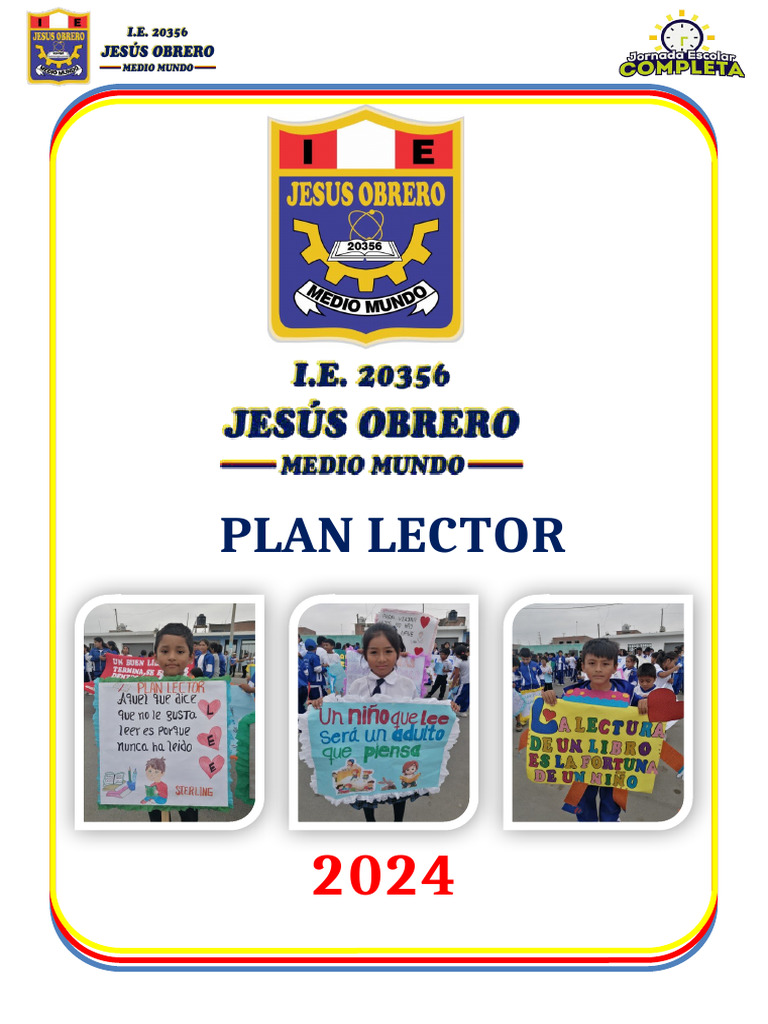 Plan Lector 5° Grado 2024 | PDF | Salón de clases | Cognición