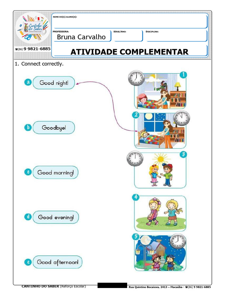 Ingles 3 Ano | PDF