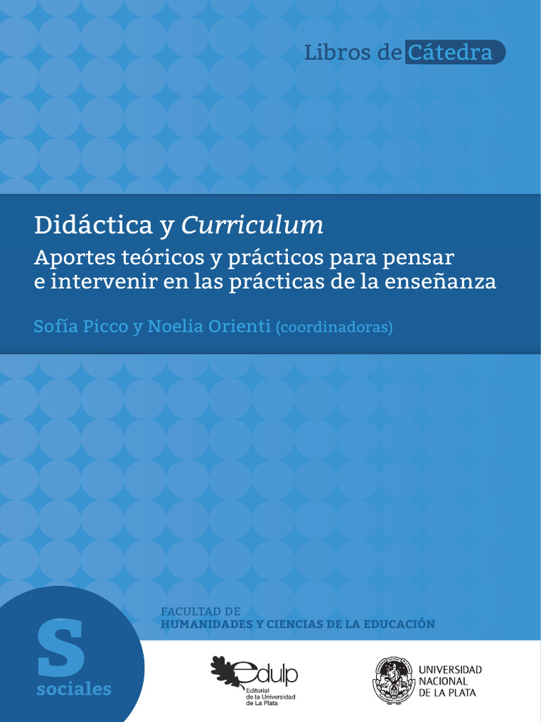 Didáctica y Curriculum: Aportes Educativos | PDF | Plan de estudios ...