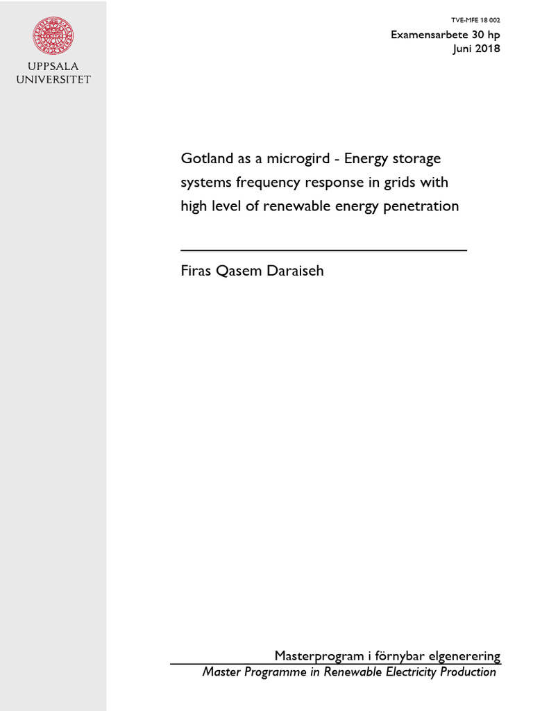 FULLTEXT01 | PDF | Wind Power | High Voltage Direct Current