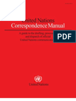 Correspondence Manual UN 2000 ENGLISH