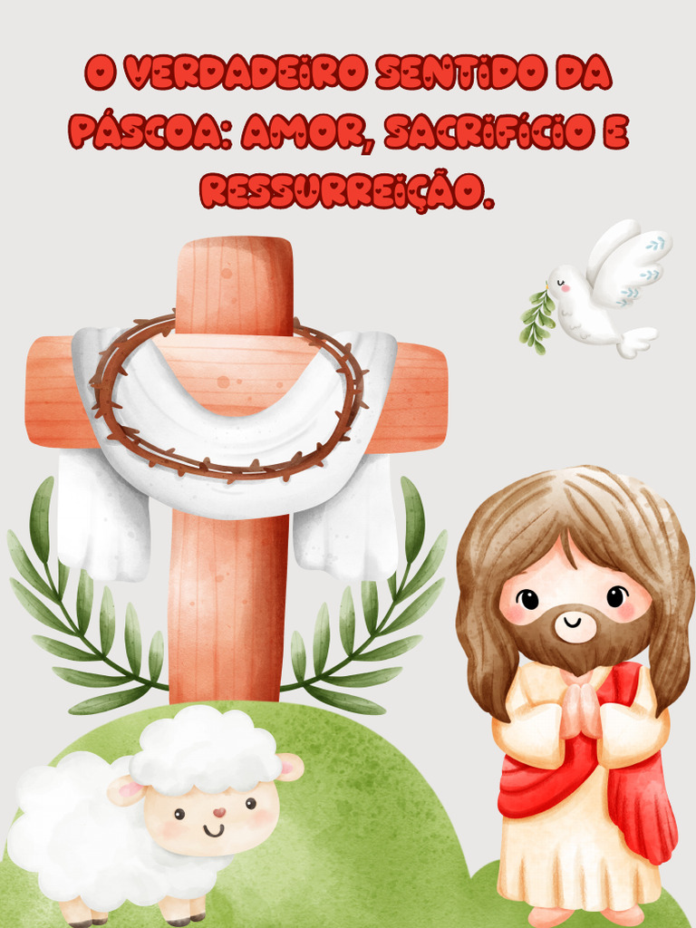 Painel-Pascoa-Crista-Verdadeiro-Sentido-da-Pascoa-8h6b0v | PDF