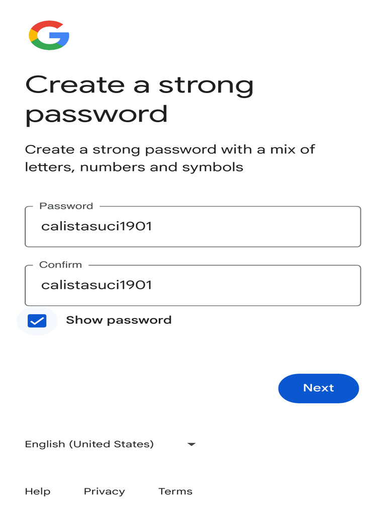 Create Your Google Account | PDF