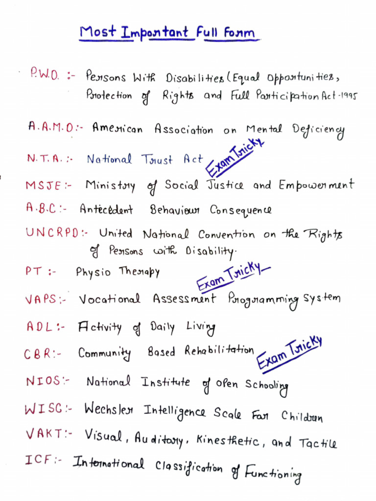 Full Form 1 | PDF