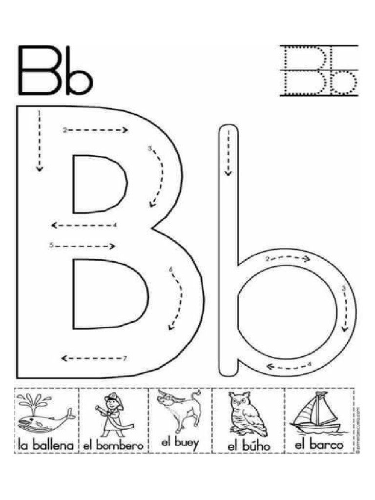 Letra B | PDF