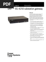 SMP SG-4260 Automation Platform Overview | PDF | Scada | Hertz