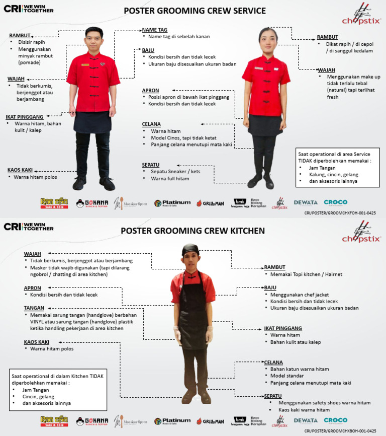 Standar Grooming Karyawan Perhotelan | PDF