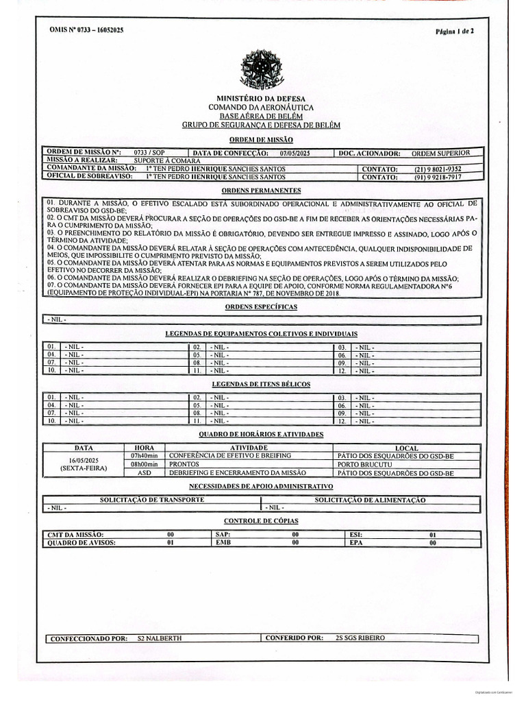 Omis 0733 - Suporte A Comara | PDF