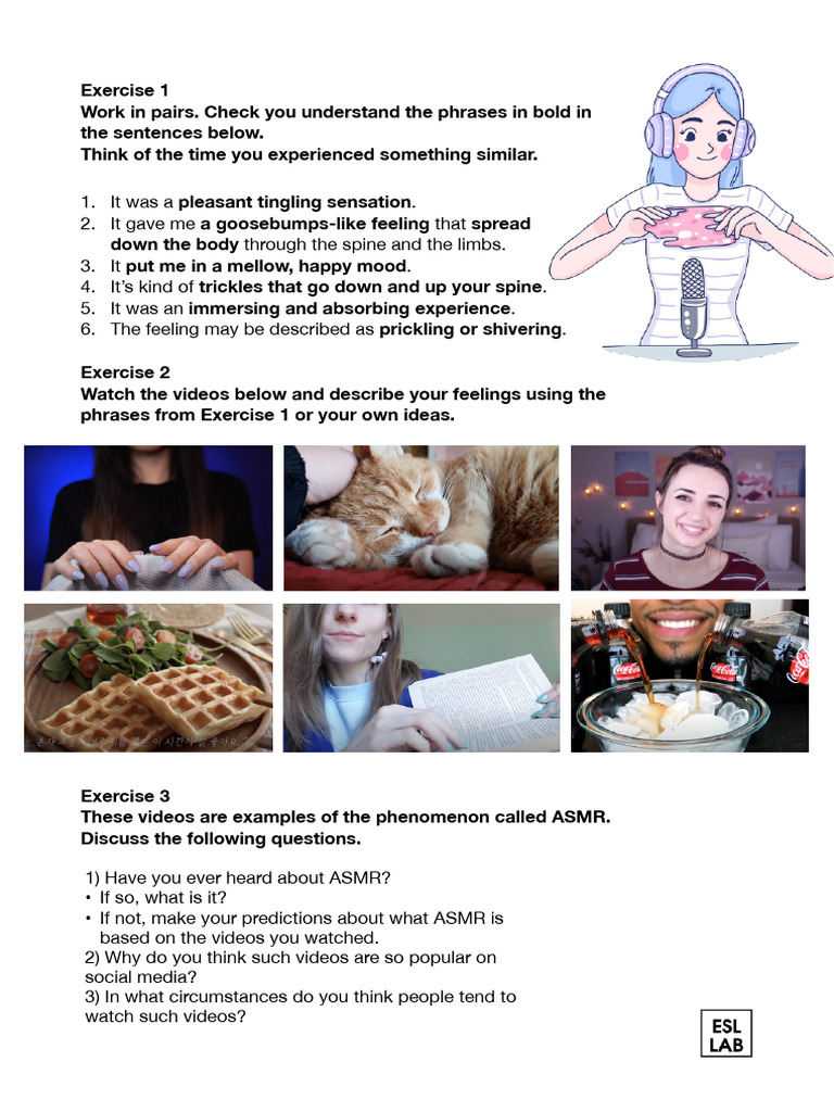 Understanding ASMR: Sensations and Effects | PDF | Psychology ...