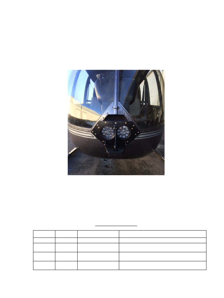 R44 Utility Mount Installation Guide | PDF | Rotorcraft | Helicopter