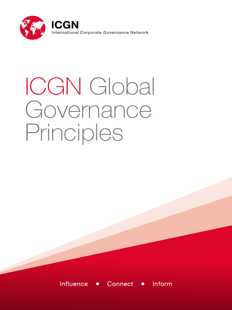 ICGN Global Governance Principles 2021 | PDF | Governance | Board Of ...