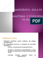 Tipos de tecido mamário: fibroglandular, fibrogorduroso e gorduroso