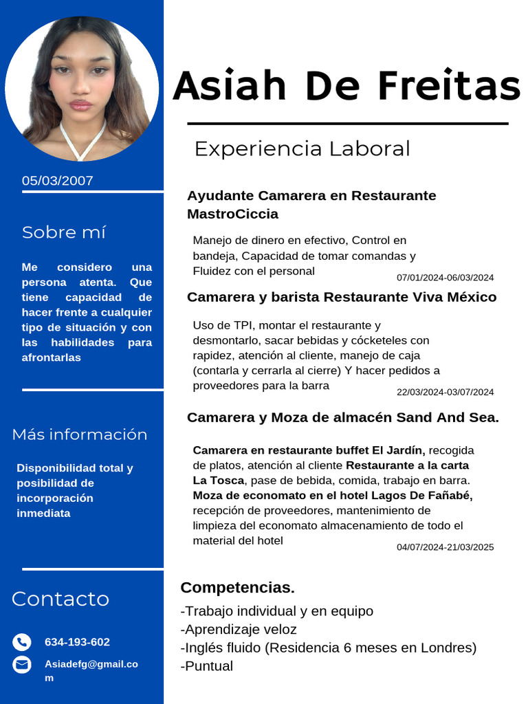Asiah Cv 2025 | PDF