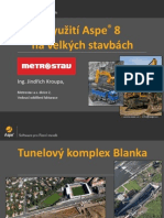 Využití Aspe Při Realizaci Velkých Staveb